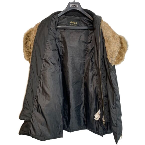 Revamped faux fur trimmed hooded down filled parka - Picture 3 of 13